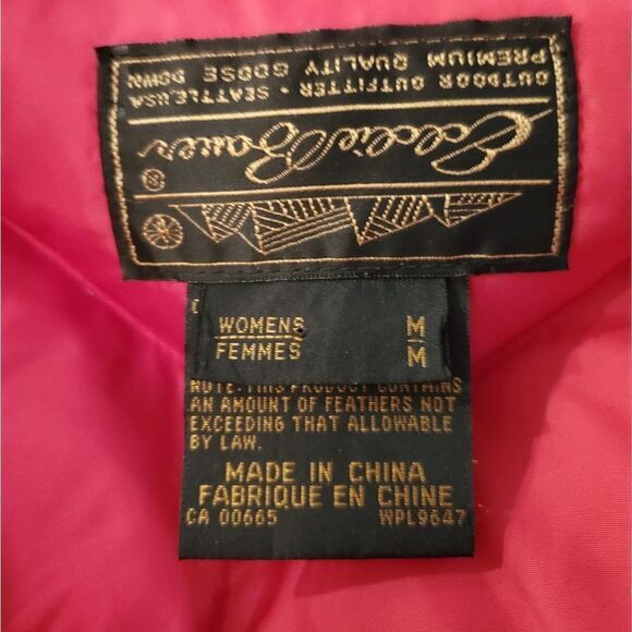 Eddie Bauer Goose Down Puffer Vest - Picture 10 of 11